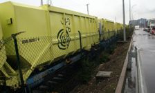Pontevedra env�a por tren unas 31.000 toneladas al a�o para su tratamiento en la planta de Sogama. 