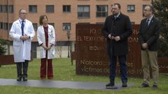 Acto de homenaje a las v�ctimas del coronavirus en el tercer aniversario del inicio de la pandemia.