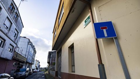 Punto inicial de la calle Marte