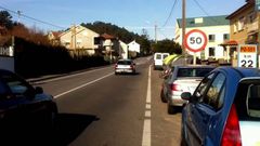 El lugar del atropello