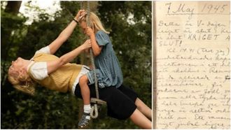 Las actrices que interpretan a Astrid Lindgren y su hija en el documental de Filmin que revela, con entrevistas a sus herederos, los 17 diarios de guerra que escribi� entre 1939 y 1945.