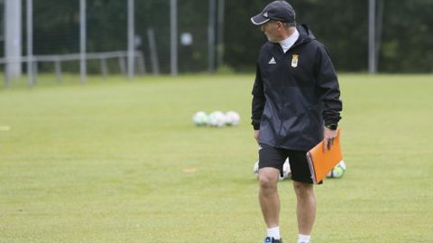 Anquela Horizontal.Anquela durante el entrenamiento