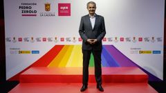 El expresidente del Gobierno Jos Luis Rodrguez Zapatero a su llegada a la entrega de los premios Pedro Zerolo en Madrid, el pasado 30 de junio.