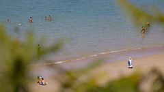 La playa de San Xurxo.