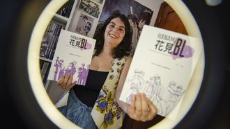 Beatriz Garc�a-Gesto, editora de la revista Hanami BL, de tem�tica Boys Love