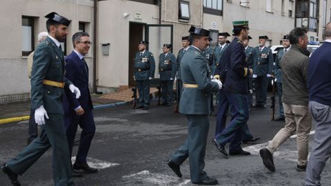Celebracin del 180. aniversario de la Guardia Civil en la comandancia de Ourense.