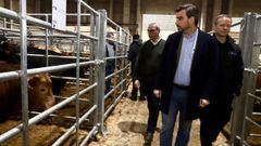 Diego Calvo visit� esta semana las instalaciones de Silleda