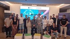 Imagen de la jornada de presentaci�n de proyectos para participar en el programa de BF Sports.