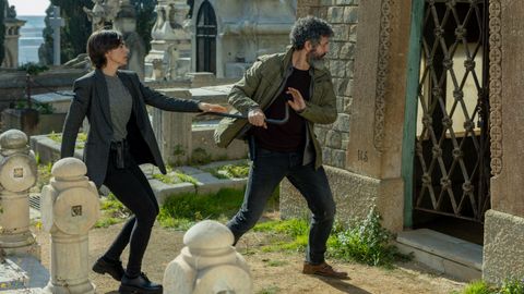 Vernica Echegui y Isak Frriz