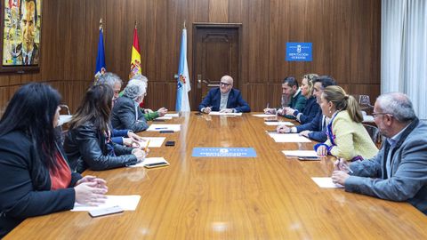 Reunión de la Xunta de Goberno de la Diputación de Ourense
