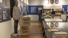 A exposici�n �A Biblioteca Am�rica� no Colexio Fonseca. 