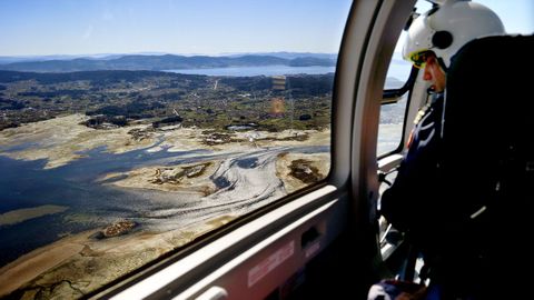 Buscando al narco entre el mar y las nubes