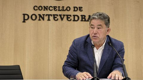 Miguel Anxo Fernndez Lores, alcalde de Pontevedra