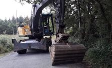 Obras del �rea de Medio Rural del Concello de Lugo en Bocamaos