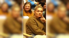 J�sica, hace unos d�as, en un acto p�blico celebrado en Vilagarc�a al que acudi� con los dem�s miembros de Adahpo.