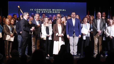 Clausura del congreso de asturian�a celebrado en Villaviciosa