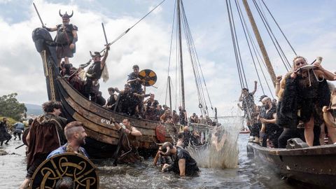 Romer�a vikinga de Catoira de este 2026