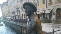 Estatua de Joyce en Triesta
