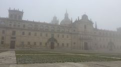 Niebla en el Campo da Compa��a a primera hora de la ma�ana de hoy