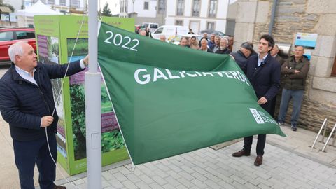 El Concello de Outeiro de Rei recibi su segunda bandera verde