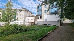 El edificio en el que se ha desmantelado el narcopiso que denunciaron los vecinos, en el nmero 24 de la calle de O Vieiro