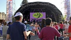 ZUMBA COLECTIVA POR EL TRIFEST