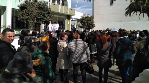 Manifestaci�n en Foz