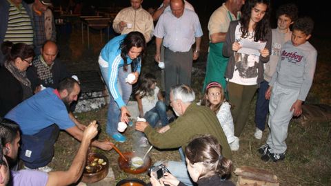 Unha das cachelas celebradas por Neira Marcos, en imaxe de arquivo, do 2011