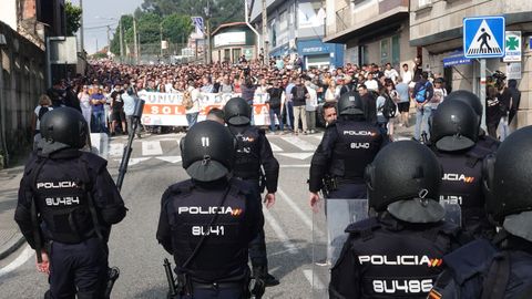 La huelga del metal se recrudece en Vigo