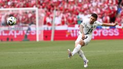 El esloveno Erik Janza hizo el gol m�s potente en la fase de grupos del torneo.