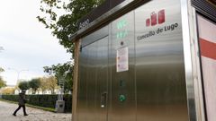 Aseo autolimpiable en el Parque Rosal�a
