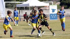 Copa Salvora, torneo de f�tbol en la Fieiteira