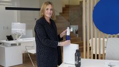 Susan Ramos, reponiendo el aroma de la inmobiliaria Centro, en Valle Incl�n