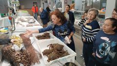 Curso de cocina impartido por PescadeR�as en el marco del programa integrado de empleo de Ribeira