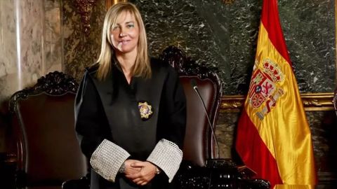 La presidenta del Consejo General del Poder Judicial y del Tribunal Supremo, Isabel Perelló.