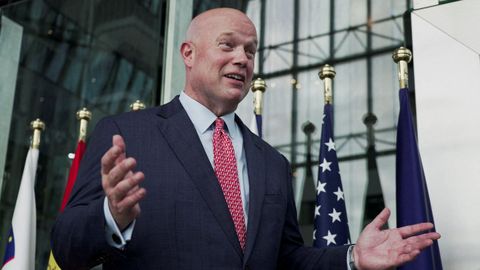 El embajador estadounidense ante la OTAN,�Matthew Whitaker.
