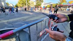 Vuelos verticales de drones a 20 metros supervisan el aforo del ferial del San Froil�n