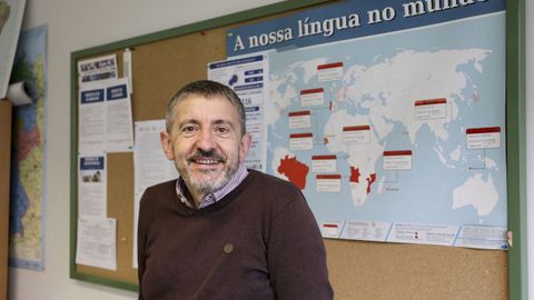 Gonzalo Constenla, director da Escola Oficial de Idiomas de Santiago