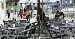 Los precios por la ocupaci�n del suelo por las terrazas gener� una amplia pol�mica. 