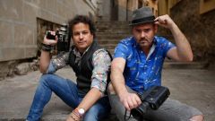 David Santamara y Rodrigo Marini son socios y juntos realizaron el cortometraje Dragn Blanco