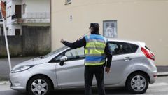 Agente de la Polic�a Local de Viveiro, en imagen de archivo