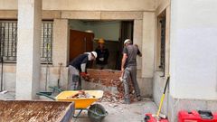 Obras en el hospital asilo