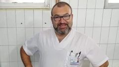 El lavian�s Celso Gonz�lez que pas� de trabajar a la construcci�n a cuidar a enfermos de coronavirus
