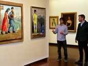 En la muestra hay obras de Colmeiro, Lugr�s, Arturo Souto, Maside, etc�tera
