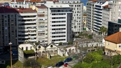 Vista a�rea de uno de los �ltimos tramos de Garc�a Barb�n