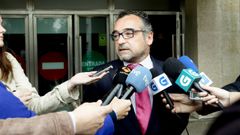 El abogado compostelano Mariano Sierra es el que ha llevado el caso de la multa de tr�fico anulada a una empresa de O Milladoiro (Ames)