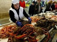 La centolla regres� a los mercados despu�s de levantarse la veda a mediados de este mes. 