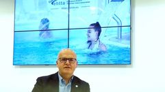 Captura del v�deo difundido por Jos� Manuel Baltar para celebrar el D�a mundial del agua