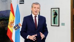 Alfonso Rueda, presidente da Xunta de Galicia, na s�a mensaxe de fin de ano