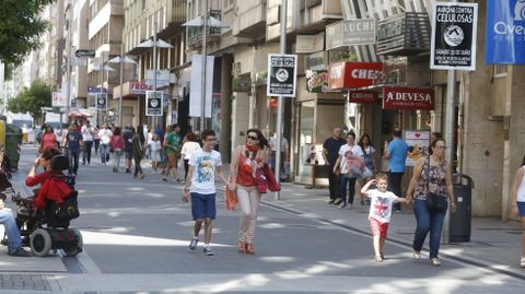 Benito Corbal y Peregrina, en Pontevedra. En la imagen, la primera, cuyo coste por metro cuadrado se sita en 600 euros.